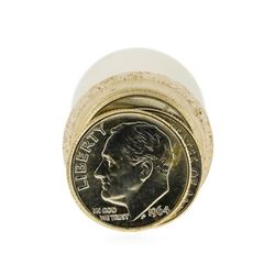 Roll of (50) 1964-D Brilliant Uncirculated Roosevelt Dimes