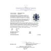Image 4 : 14KT White Gold 5.45ctw Sapphire and Diamond Ring