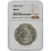 Image 1 : 1885-O $1 Morgan Silver Dollar NGC Graded MS63