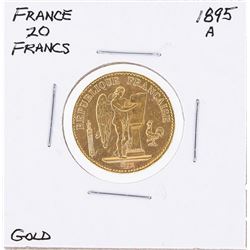 1895A 20 Francs France Gold Coin