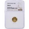 Image 1 : 2010 $5 American Gold Eagle Coin NGC Graded MS69