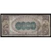 Image 2 : 1897 $5 National Currency The Nevada National Bank of San Francisco Note