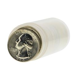Roll of (40) 1964-D Brilliant Uncirculated Washington Quarters