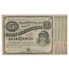 Image 1 : 1875/8 $5 State of Louisiana Baby Bond Obsolete Note