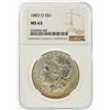 Image 1 : 1883-O $1 Morgan Silver Dollar NGC Graded MS63