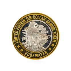 .999 Silver Edgewater Hotel & Casino Laughlin, NV $10 Casino Token Limited Editi