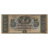 Image 1 : 1800s $5 The Citizens Bank of Louisiana Obsolete Bank Note