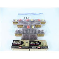 550 rounds Imperial 22 long rifle