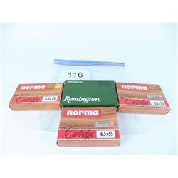 80 rounds 6.5x55 Swedish Mauser