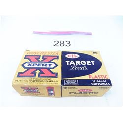 25 rounds 12 gauge 2 3/4" #7.5 shot & 25 rounds 12 gauge 2 3/4" #5 shot