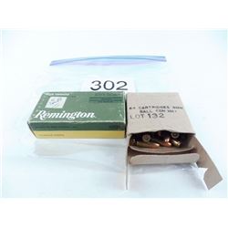 50 rounds 9mm Luger 124 grain & approx 50 rounds 9mm Canadian military