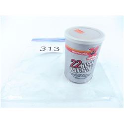 325 cartridges 22 long rifle copper plated high velocity