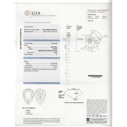 Natural Fancy Colored Pear