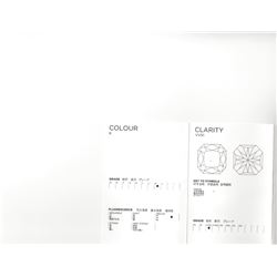 Ideal Square Cut Diamond Earrings