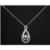 Image 1 : .05 ct. Shimmering Diamond Pendant