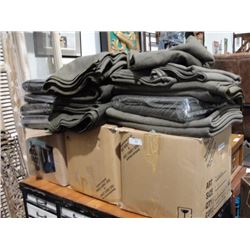 1 of 35 new wool army blankets double size