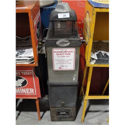 Vintage bus coin box