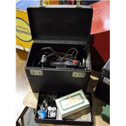 Singer Featherweight machine w/attachment