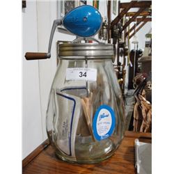 NOS Blow butter churn