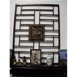 Carved Asian screen