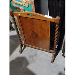 Barley twist fireplace screen