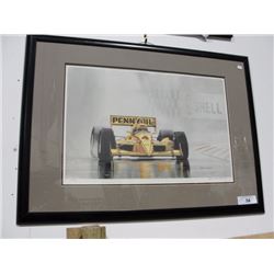 Signed ltd. Ed. Pennzoil Alan Kingsland racing print