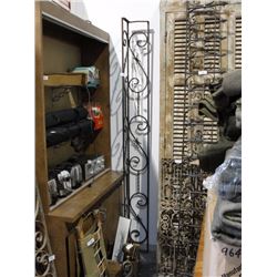wrought iron corner piece