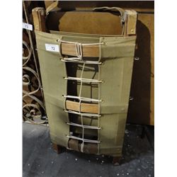 Antique Pioneer trapper nelson Indian backboard