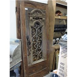 Pair of 18th wrought iron doors
