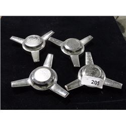 Set of 4 vintage hubcap covers