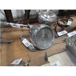 Vintage car head light