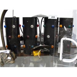 Set of 4 hanging lights