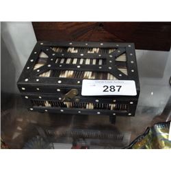 Porcupine quill box