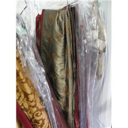 1 of 4 Asian motif drapes
