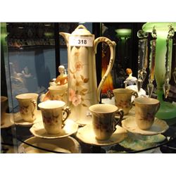 Japanese hot chocolate set