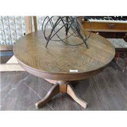 Quarter sawn oak table