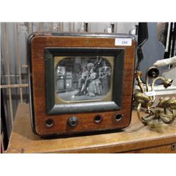 Wood cased tv