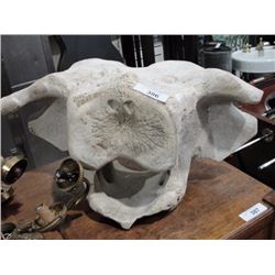 Carved whale bone