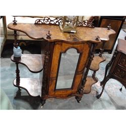 Early Victorian curio cabinet
