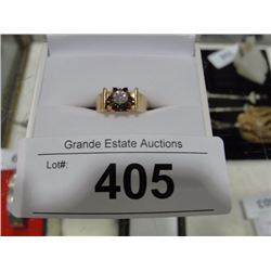 14kt gold custom made diamond & ruby ring. Appraised value $2200. Appraisal inc.