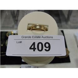 14kt gold wedding ring. Appraised value $635. appraisal inc