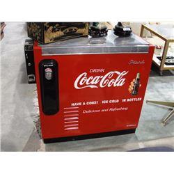 1960's fully restored Coca Cola cooler in working condition