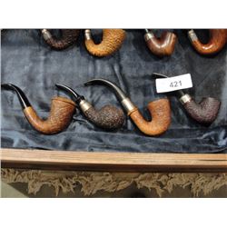 4 pipes, 3 w/sterling bands