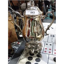 Silverplate samovar