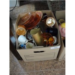 Box lot of china