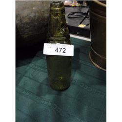 Early glass bottle