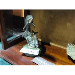 New stone dolphin figure
