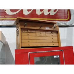 Wood tool box
