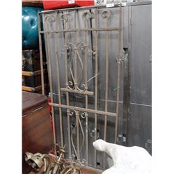 Wrought iron gate