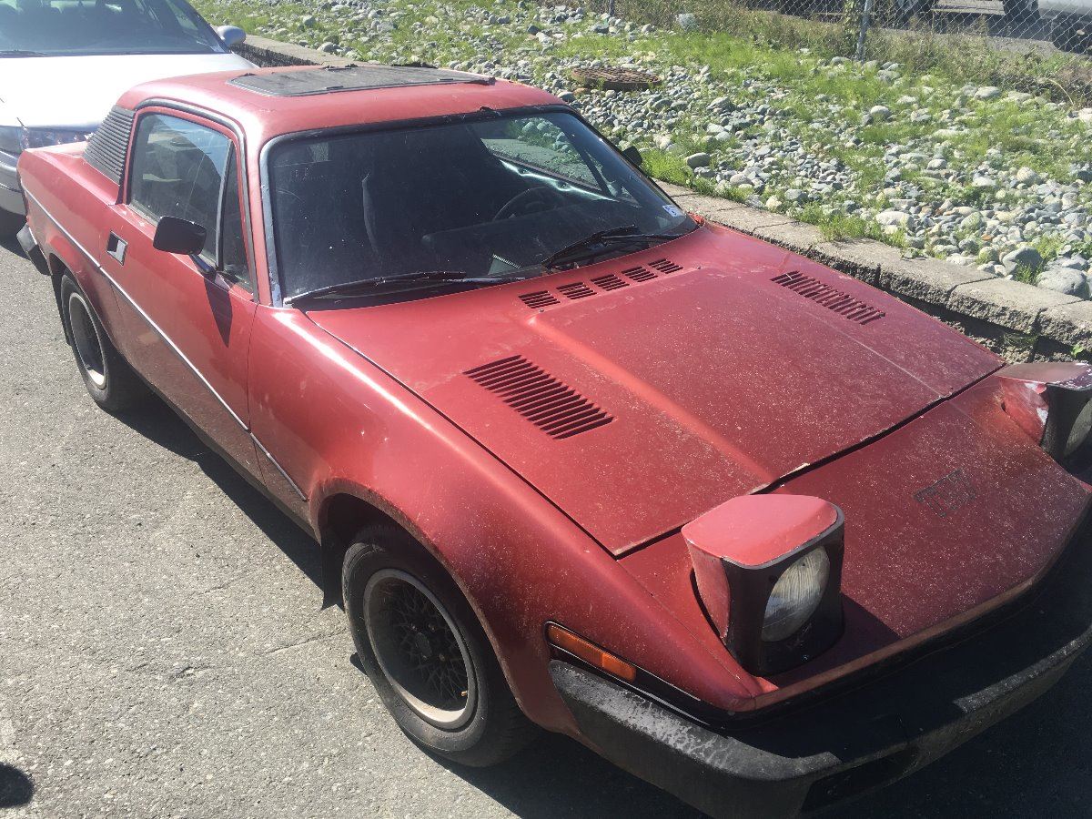 1975 Triumph Tr7 2 Door Coupe Red Vin Acl00061204